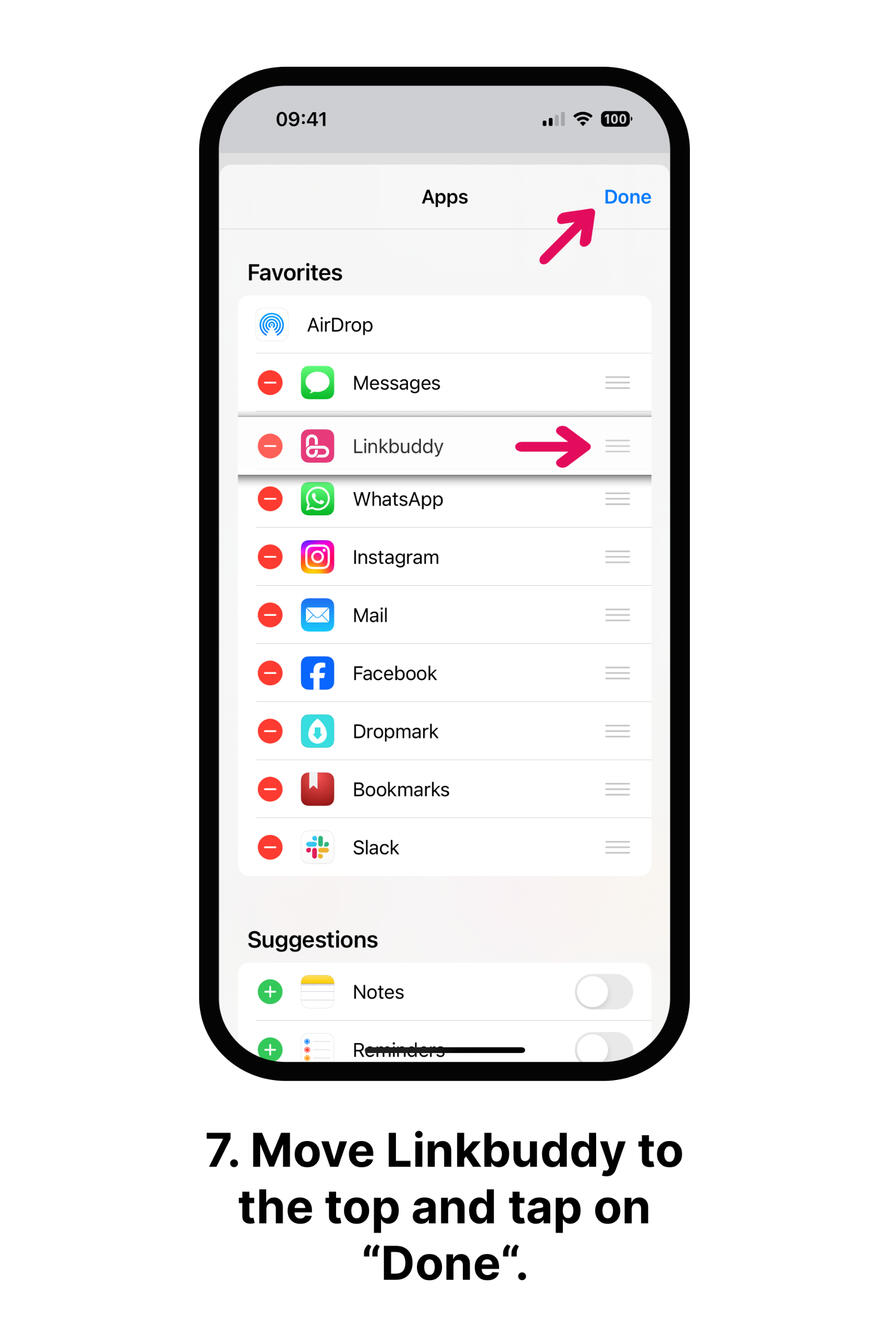 Guide Share Extension 7